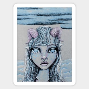 Mermaid of the Deep Sticker